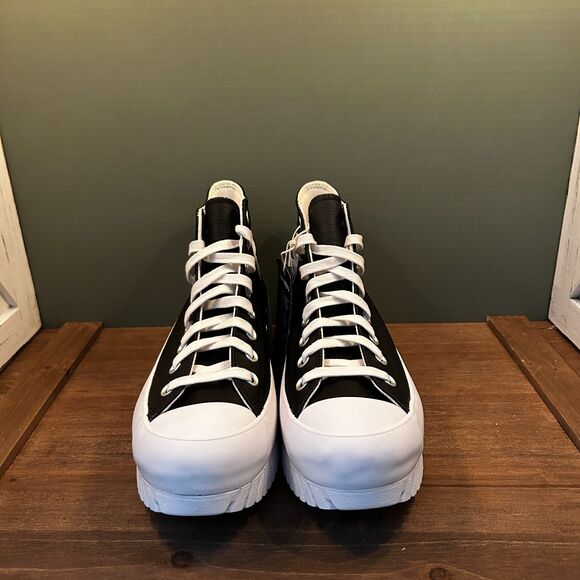 Chuck Taylor All Star Lugged 2.0 Leather High Top A03704C - Black - Picture 3 of 10